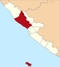 Lokasi Bengkulu Kabupaten Bengkulu Utara